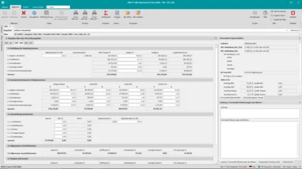 EFB 222 zur detaillierten Angabe von Baustellengemeinkosten-Zuschlägen in der Angebotskalkulation